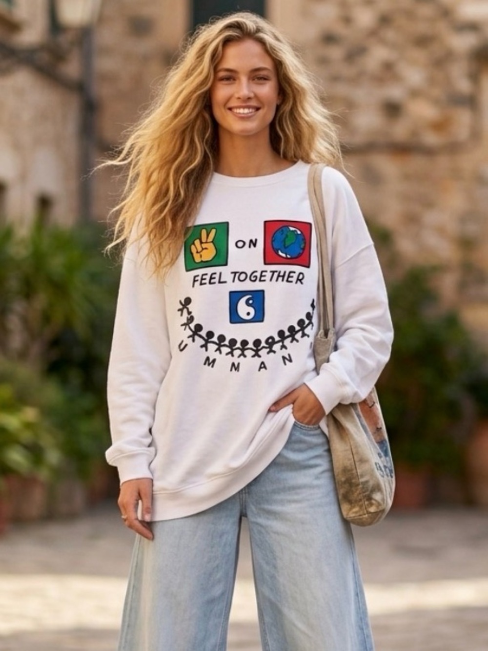 Madhappy Peace on Earth 6th Anniversary Edition Sweatshirt NWOT SZ XXL UNISEX